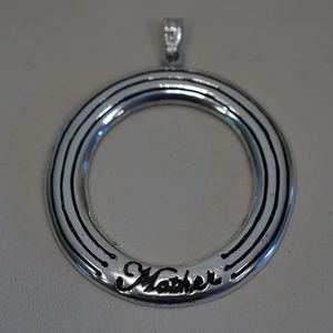 Sterling Silver (.925) Custom Made Mother Pendant